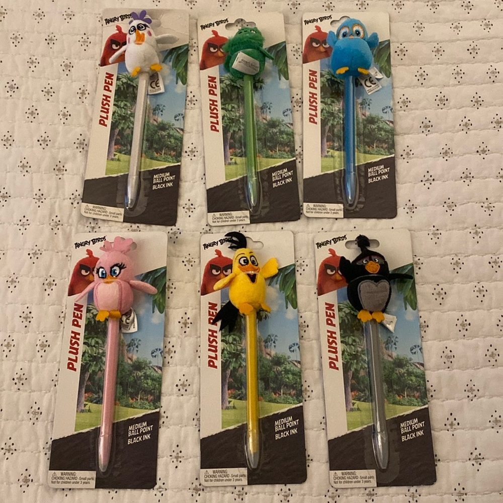 Angry Birds Plush Pens